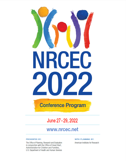 NRCEC 2022 Conference Program Book cover
